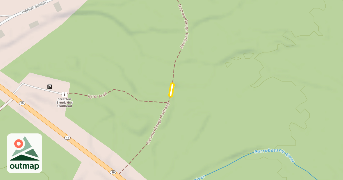 Map of Narrow Gauge Pathway