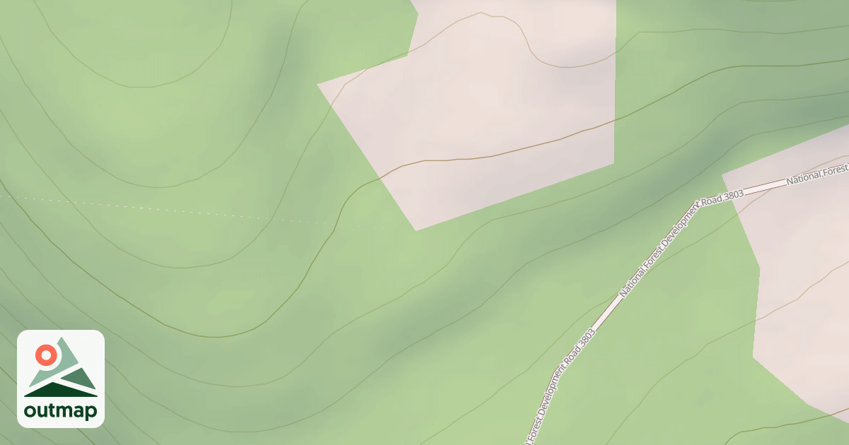 Map of BLOODY PT/SUGARBEAR T.S.