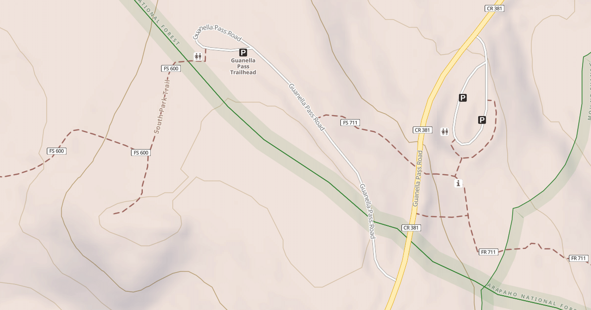 Map preview of GUANELLA PASS