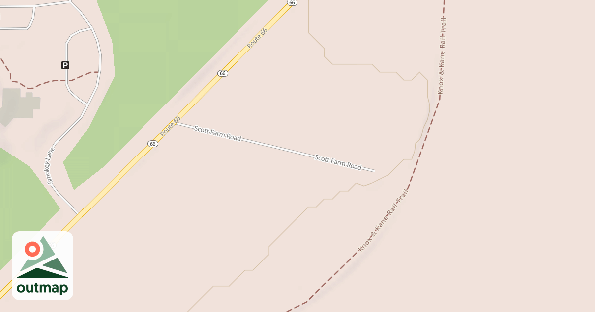 Map of SCOTT RUN