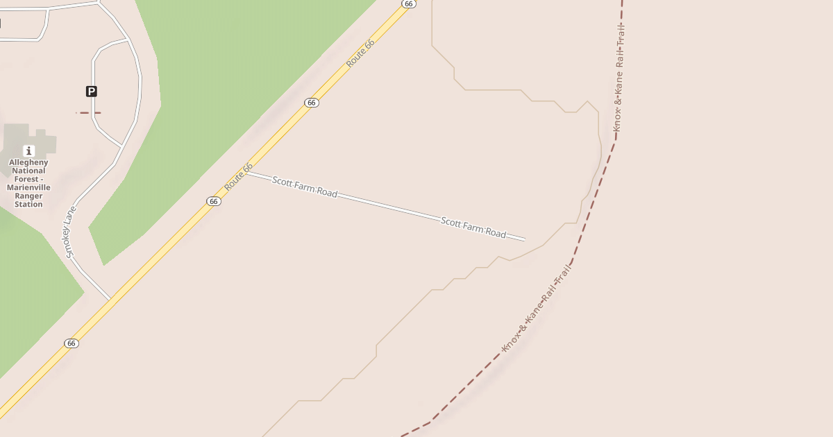Map preview of SCOTT RUN