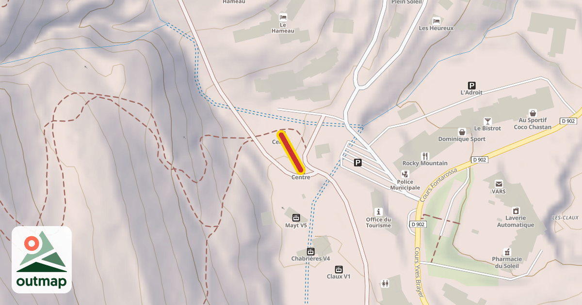 Map of Centre