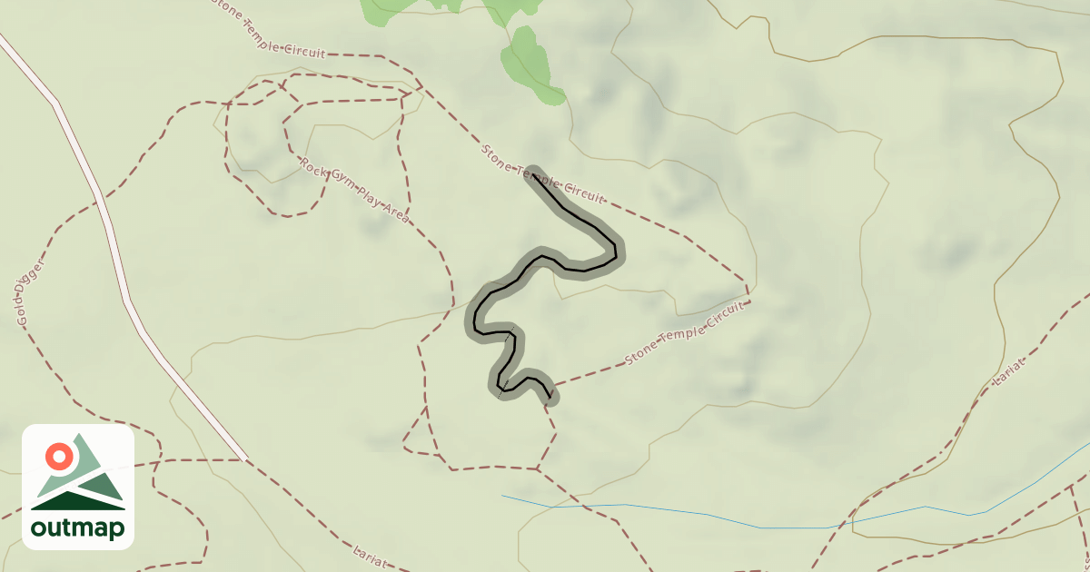 Map of Stone Temple Circuit