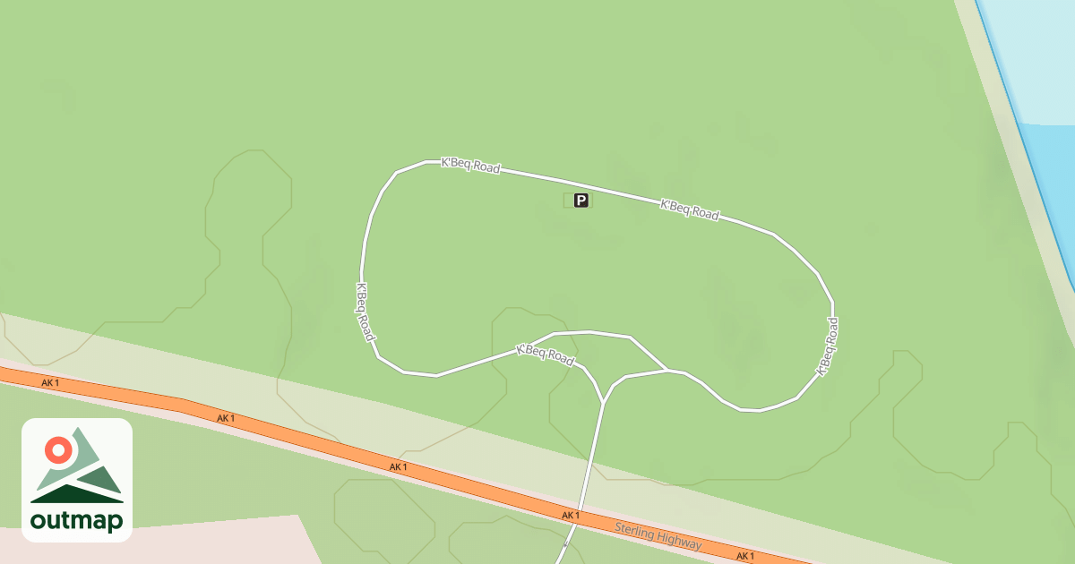 Map of K'BEQ LOOP RD