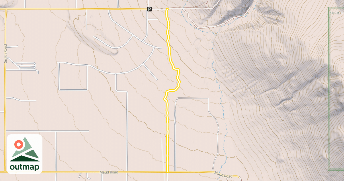 Map of Morgan Horse Trail