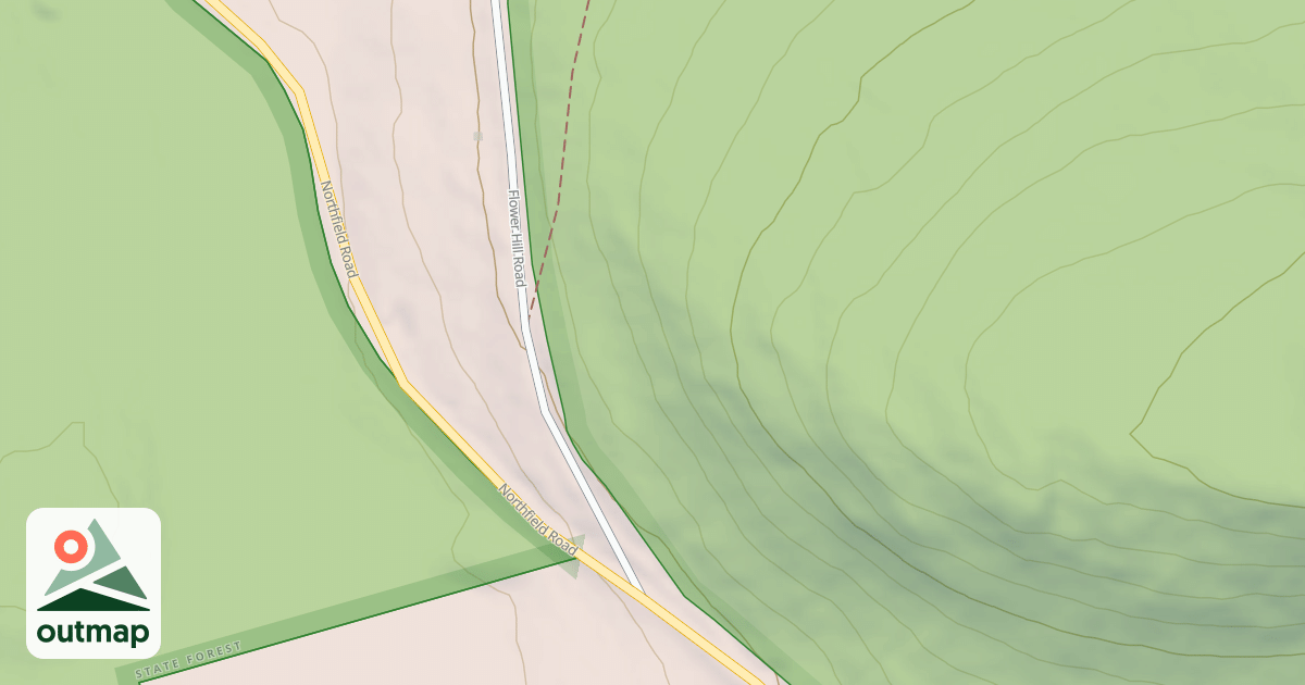Map of Round the Mountain Trail