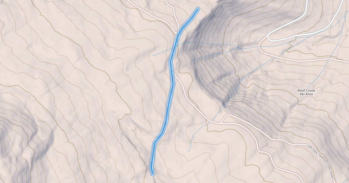 Map preview of Navajo Trail