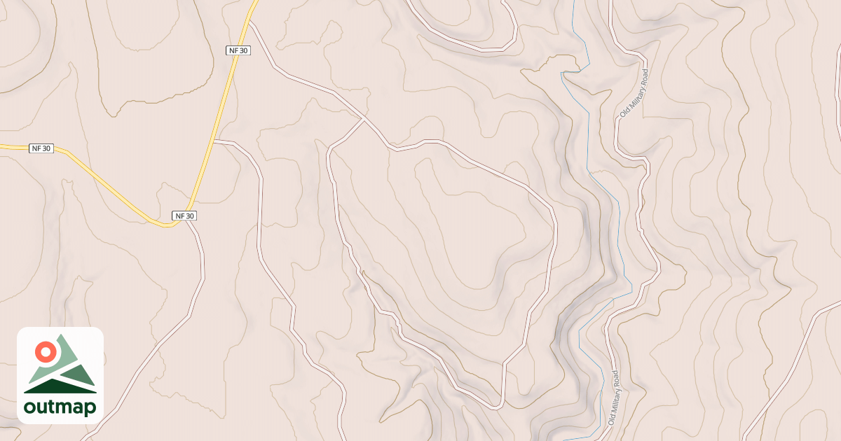 Map of USFS Motor Vehicle Use Map Roads {6F7C40FD-26E0-4AED-924B-6591B7366914}