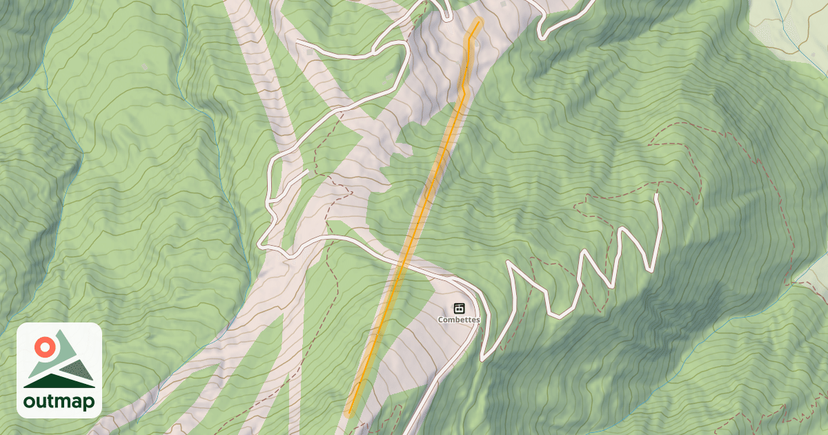 Map of Télésiège de Piapolay