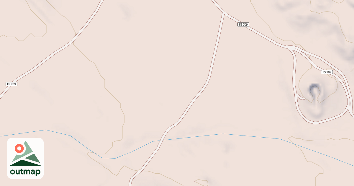 Map of FELDSPAR SPUR A