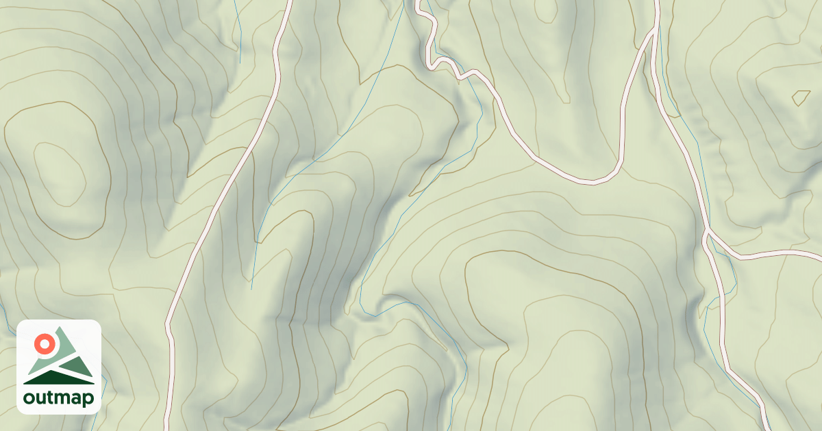 Map of 16049: Temblor Ridge