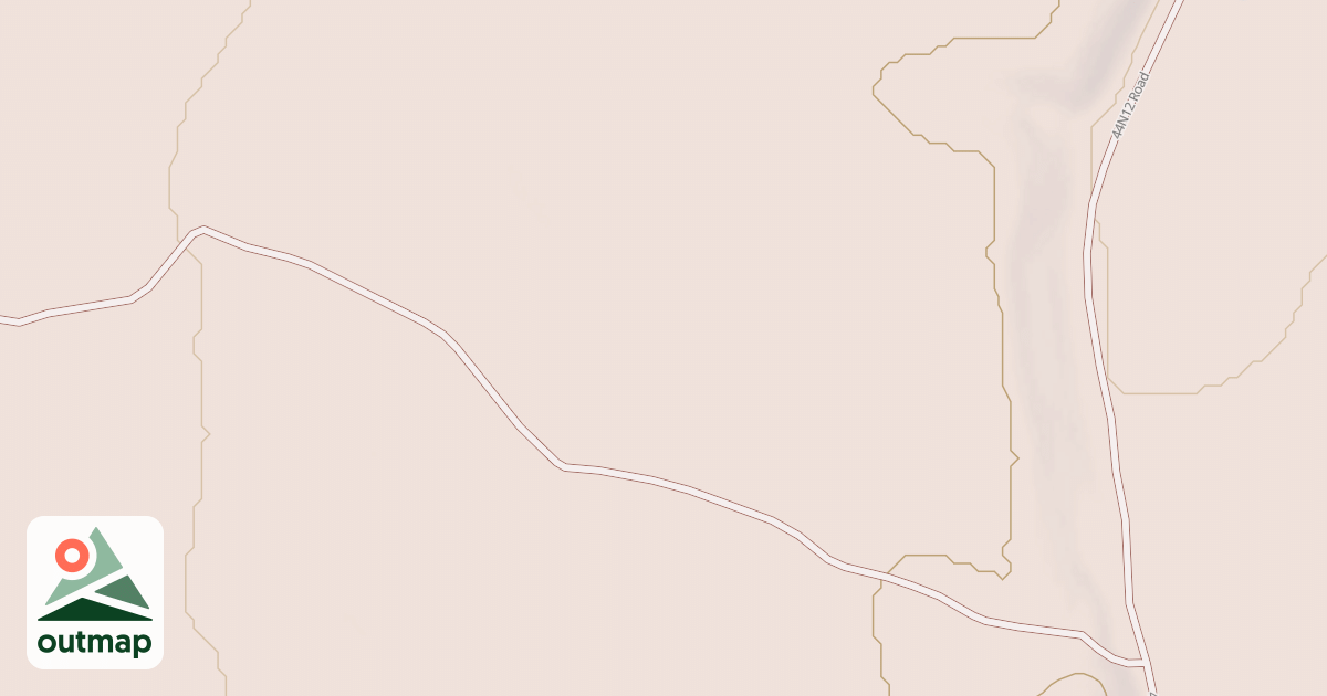 Map of LOST VALLEY SPUR