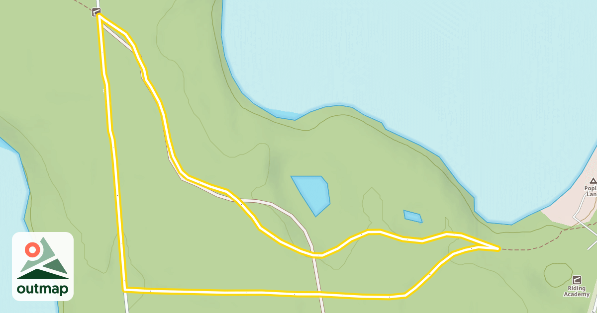 Map of Academy Trail