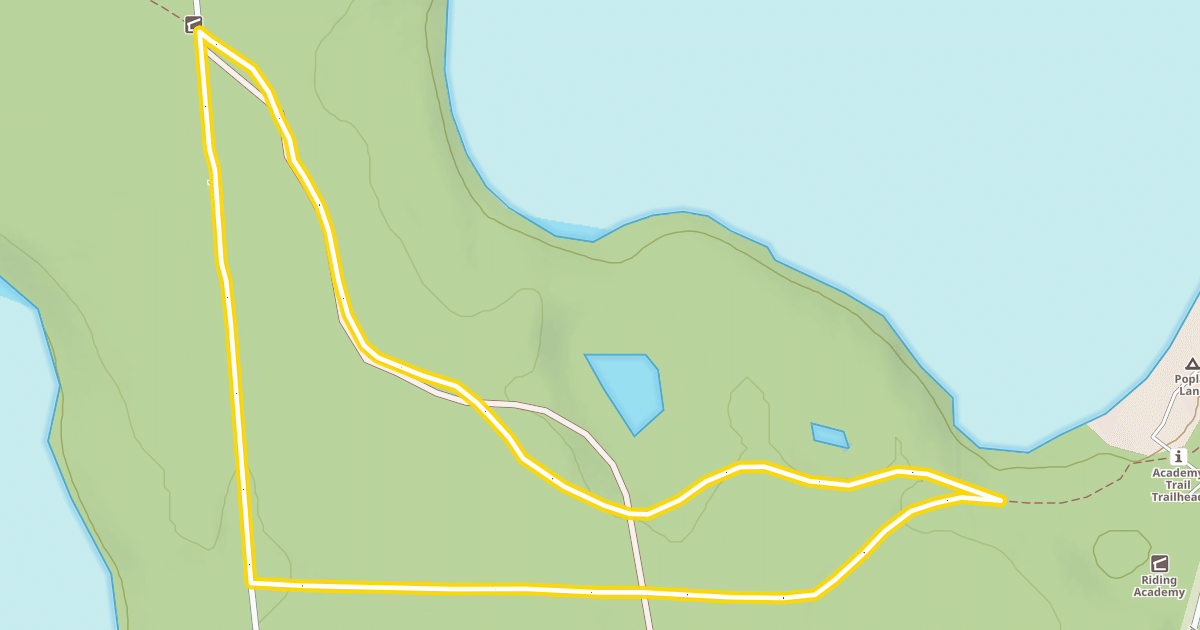 Map preview of Academy Trail
