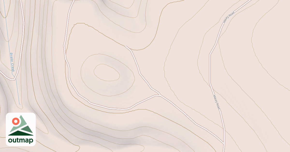 Map of USFS Motor Vehicle Use Map Roads {5207B779-AB1B-4A5C-BA25-1B80F2D5F7BA}