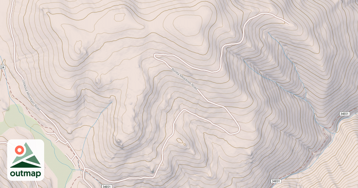 Map of BONITA MEADOWS