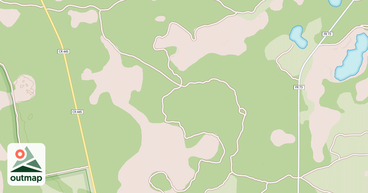 Map of USFS National Forest System Roads {E2E9E340-3FE1-4B72-9FA7-84C9469FBA81}