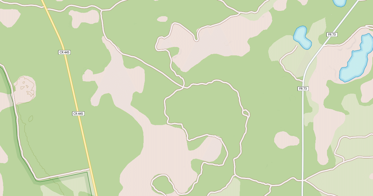 Map preview of USFS National Forest System Roads {E2E9E340-3FE1-4B72-9FA7-84C9469FBA81}