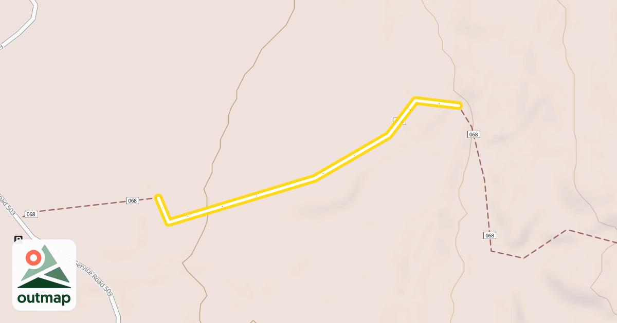 Map of Trail 068