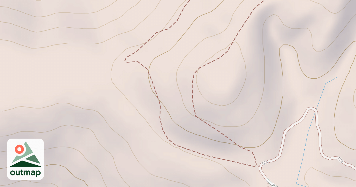 Map of White Sulphur Ohv Trail - C