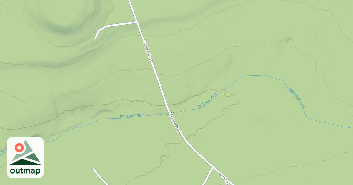 Map of S.B. Elliott State Park Snowmobile Trails
