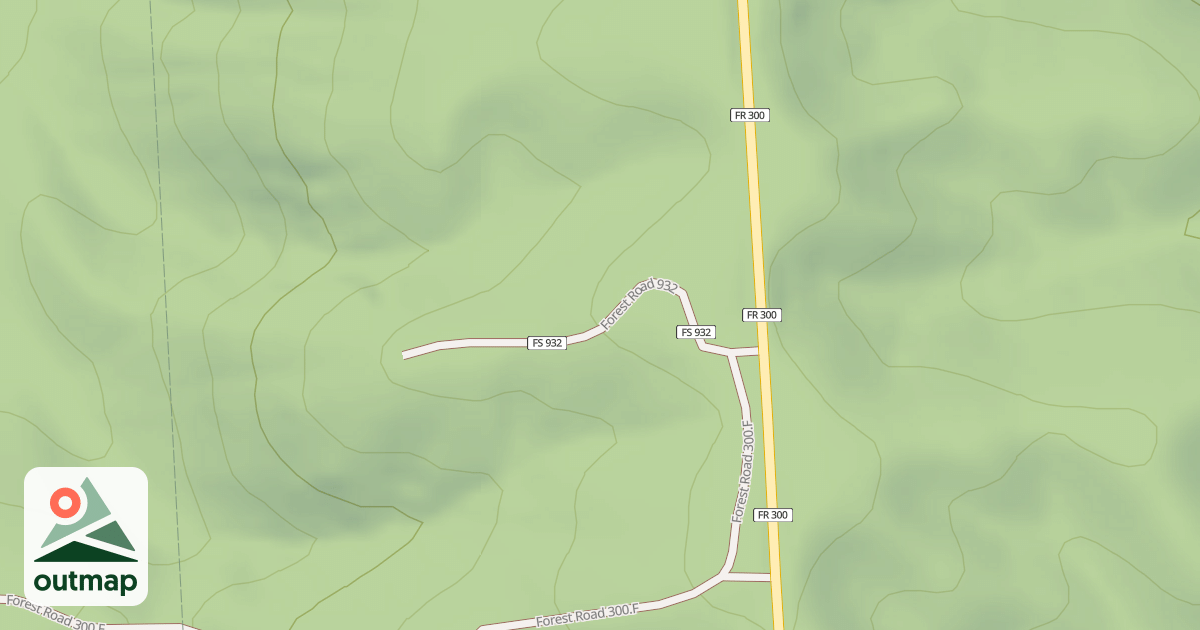 Map of 932