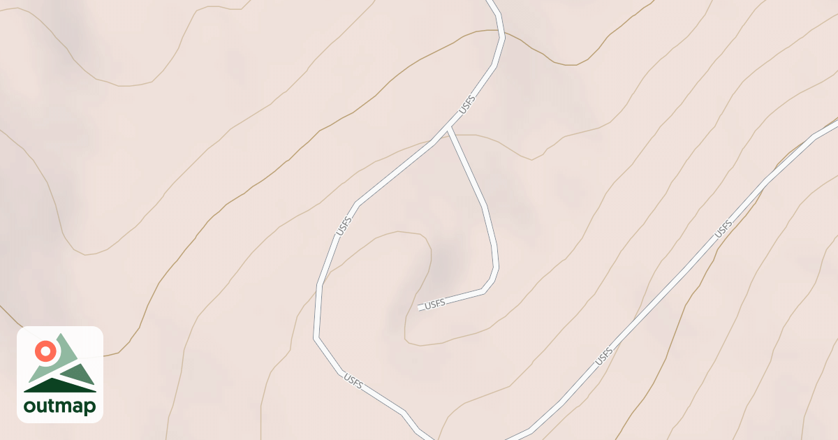 Map of CINDER PIT 1
