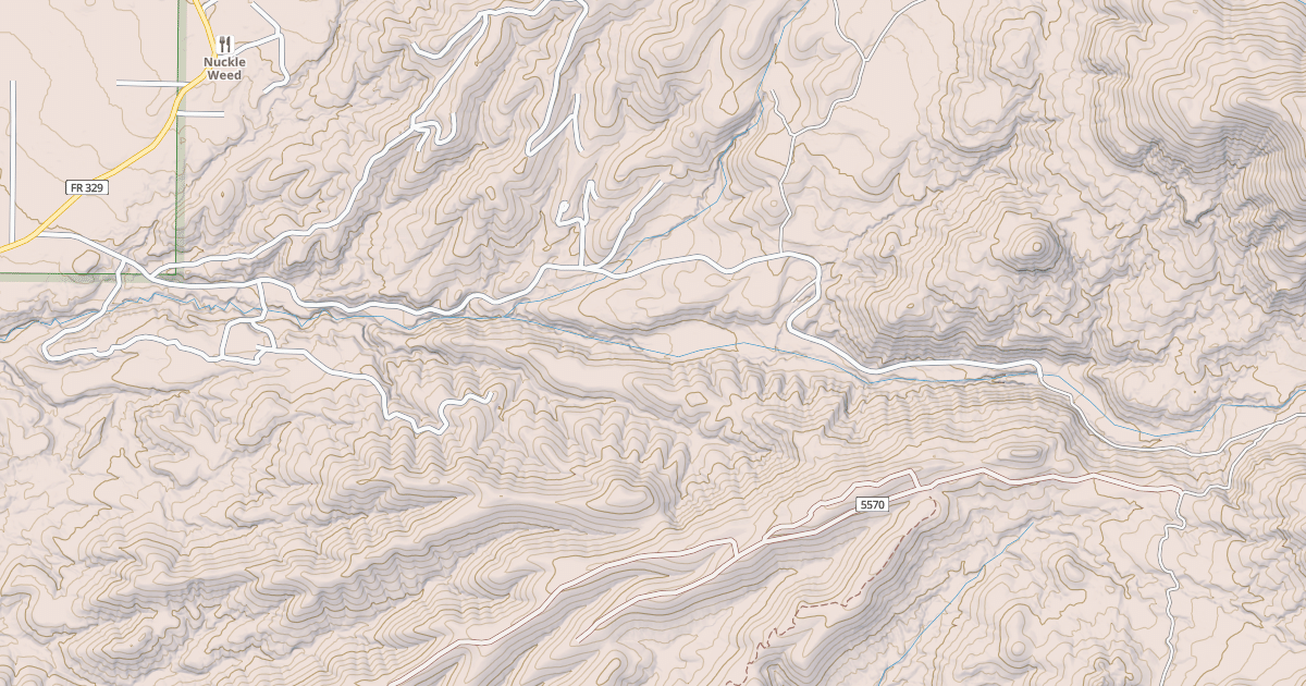 Map preview of LA LUZ CAN