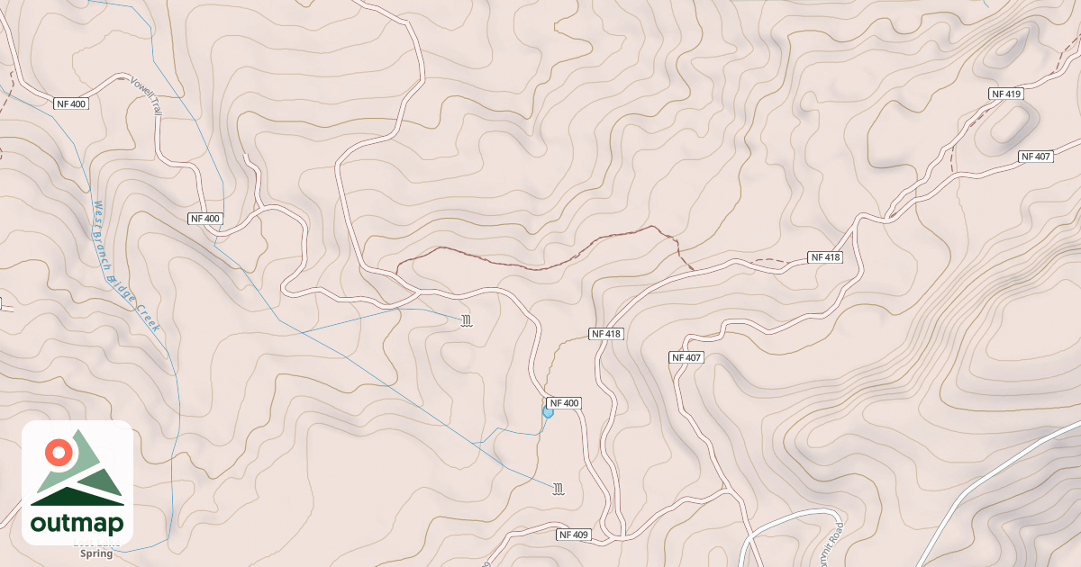 Map of USFS Motor Vehicle Use Map Roads {92DABE8E-F0F0-481C-8F91-5A9F2B900699}