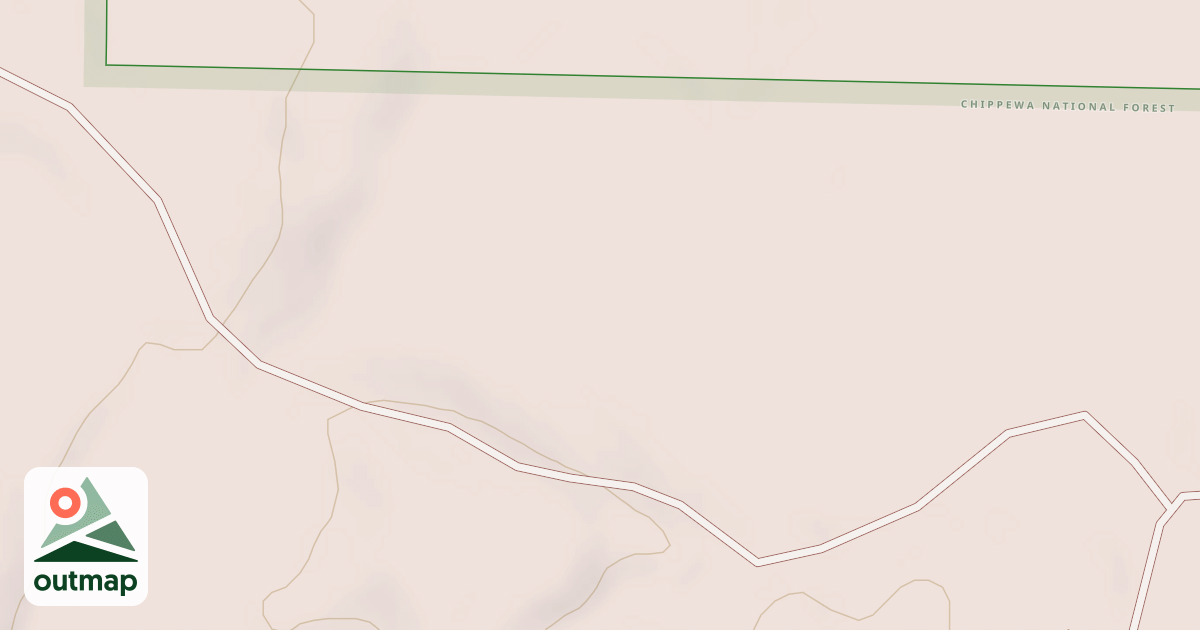 Map of Chippewa "C" Gia Snomobile Tra