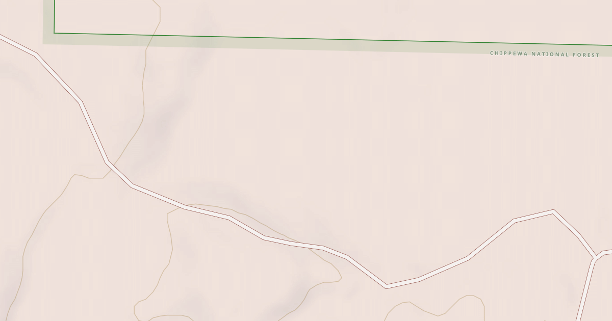 Map preview of Chippewa "C" Gia Snomobile Tra