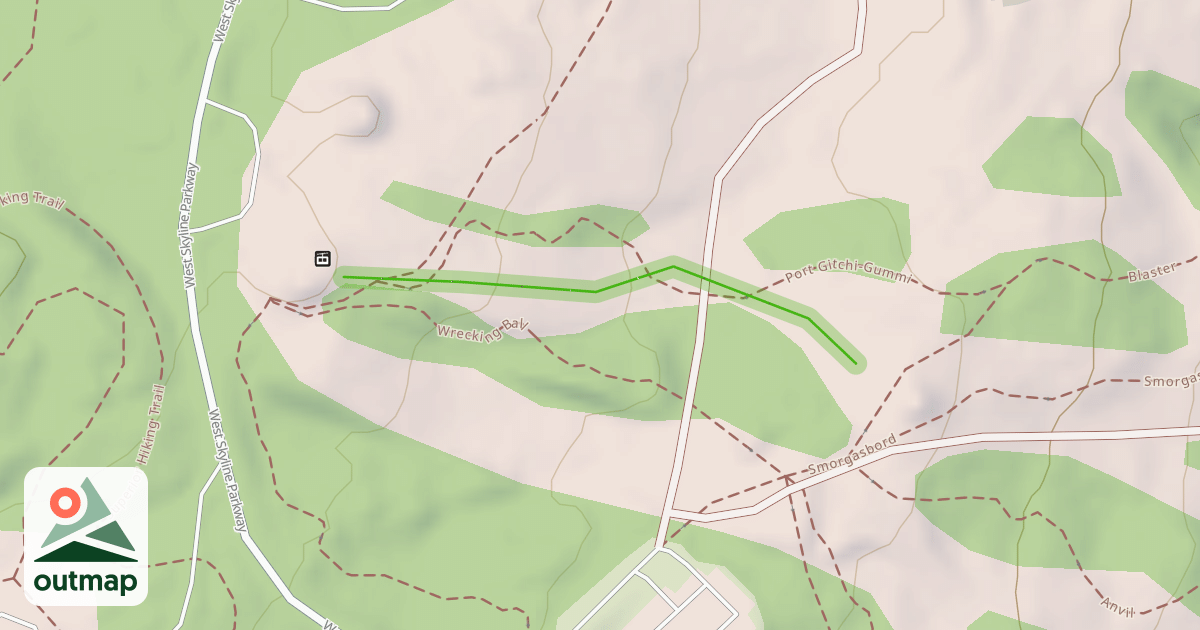 Map of Sour Dough Sam