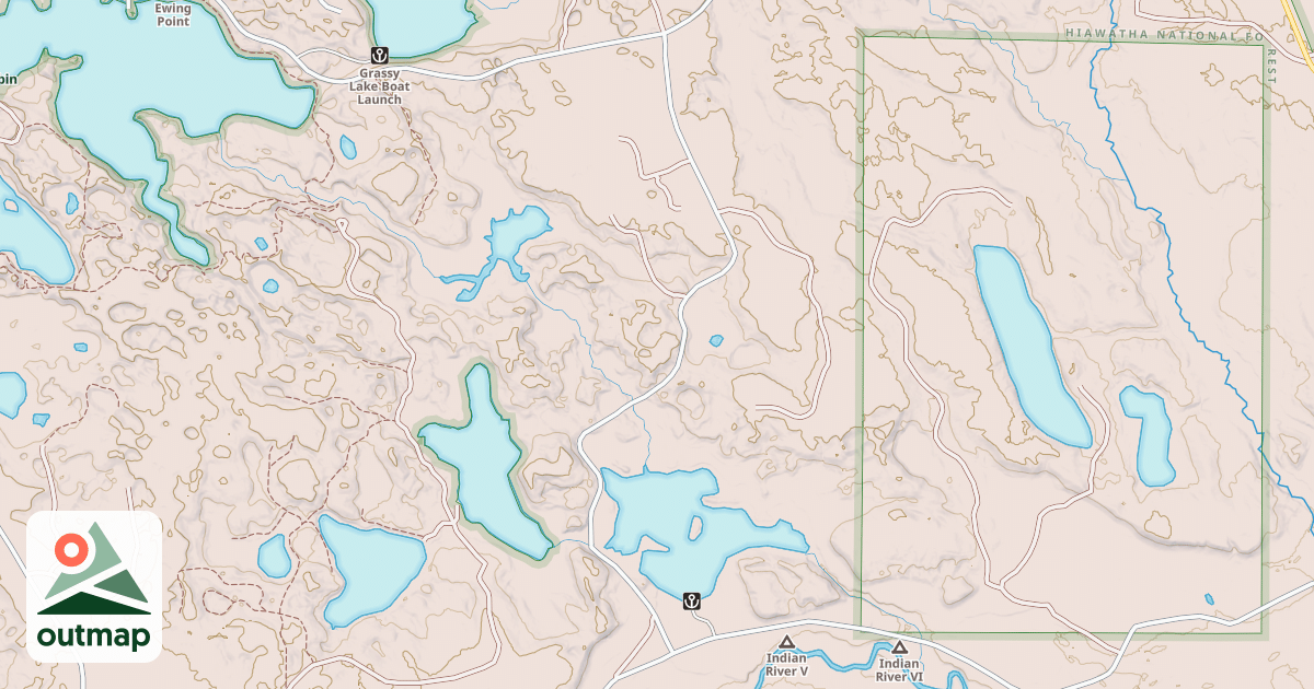 Map of DEER CREEK