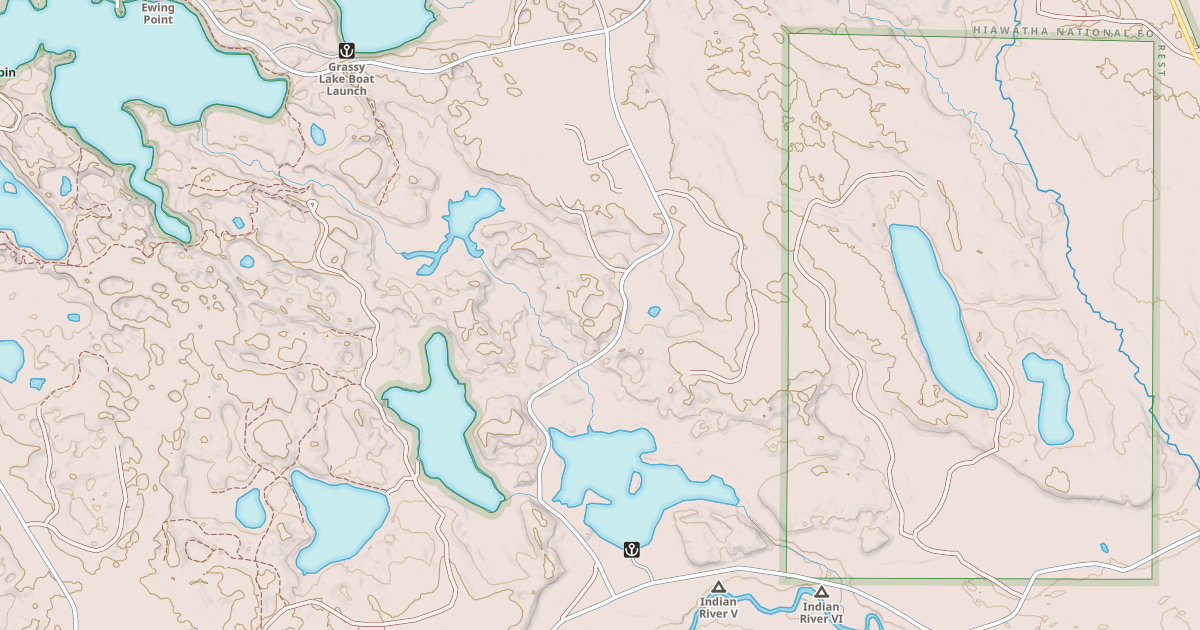 Map preview of DEER CREEK