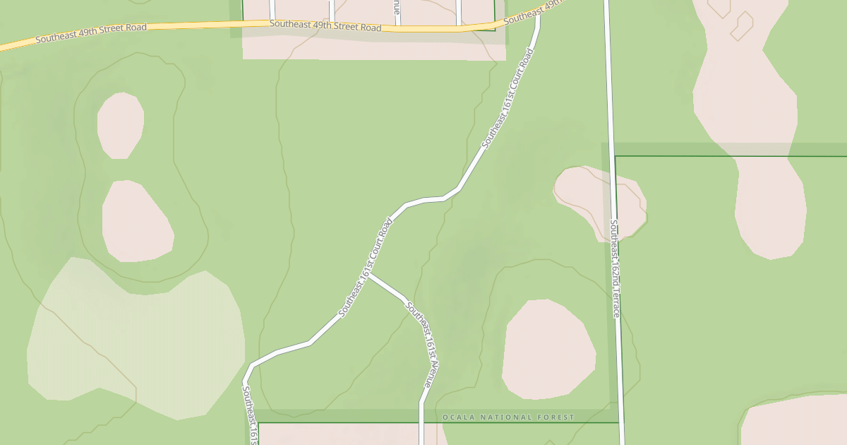 Map preview of SE 161 CT RD, SE 161 AV RD