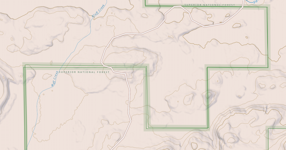 Map preview of EXPRESSWAY SNOWMOBILE ROUTE