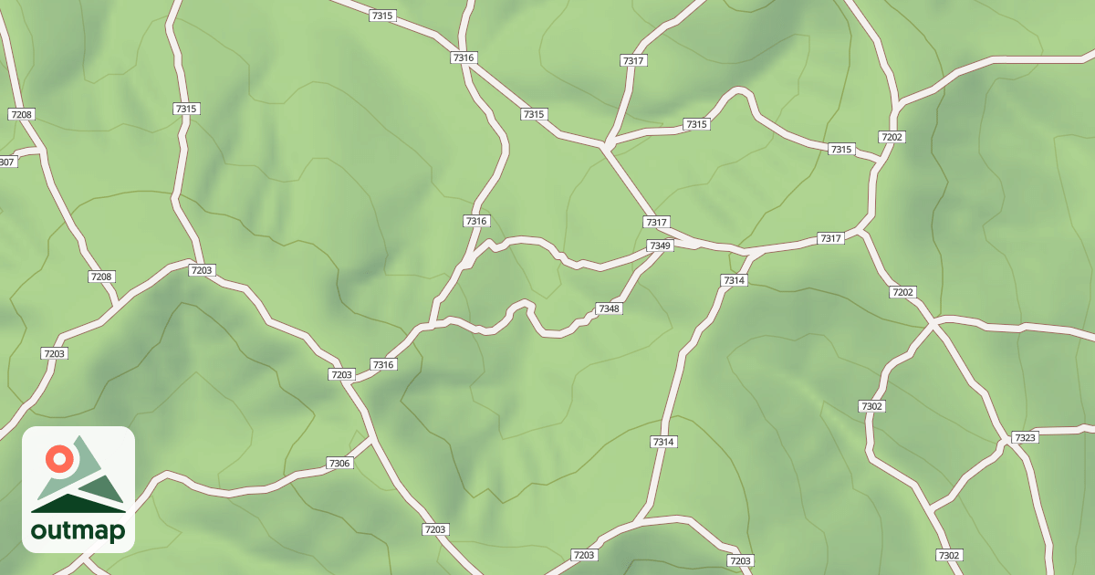 Map of USFS Motor Vehicle Use Map Trails 19379