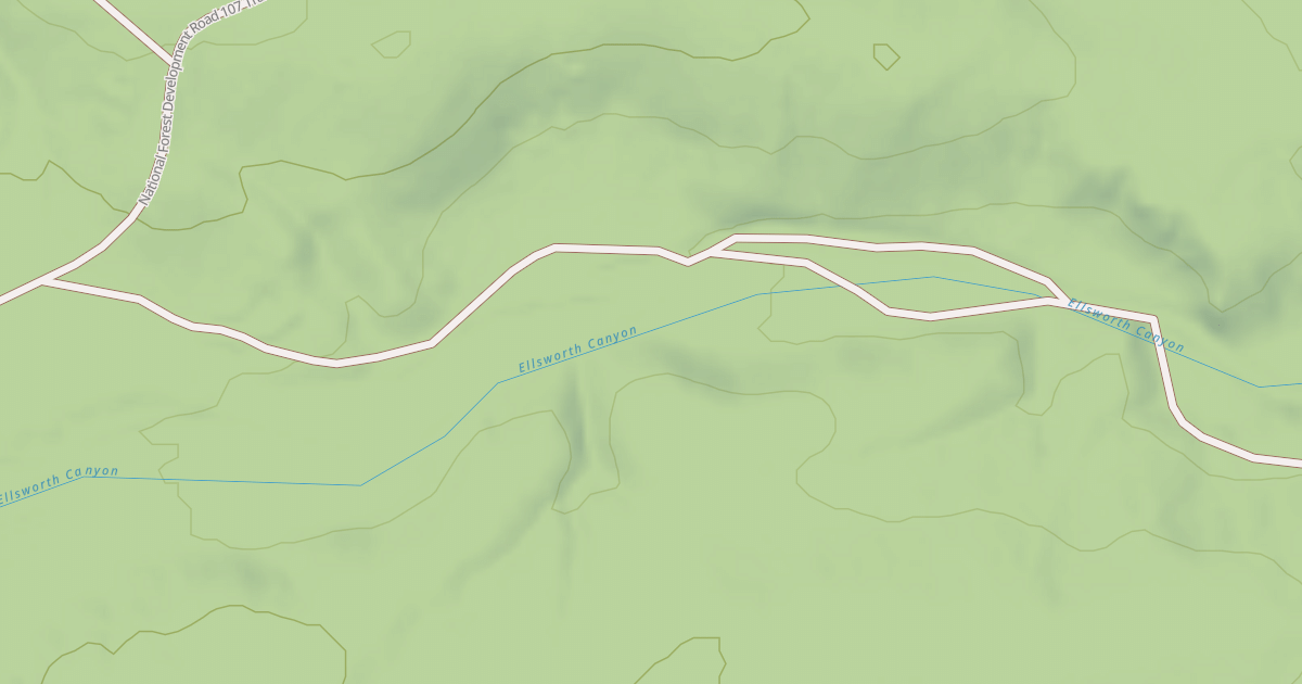 Map preview of ELLSWORTH CEMETARY