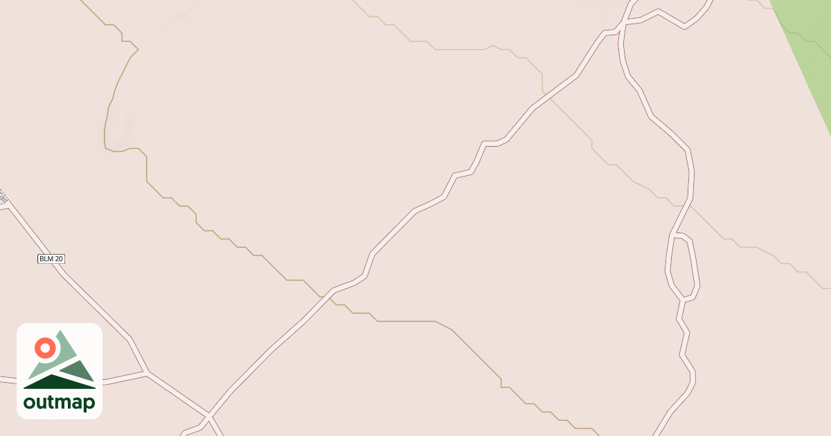 Map of BLM National GTLF Public Motorized Roads 0ace4434-834f-4bfc-9156-cce18411e22b