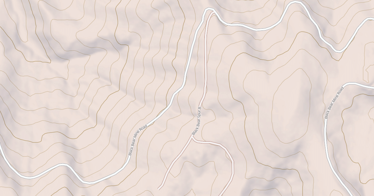 Map preview of BLACK BEAR SPUR B