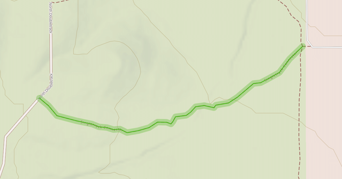 Map preview of Singletrack Connector