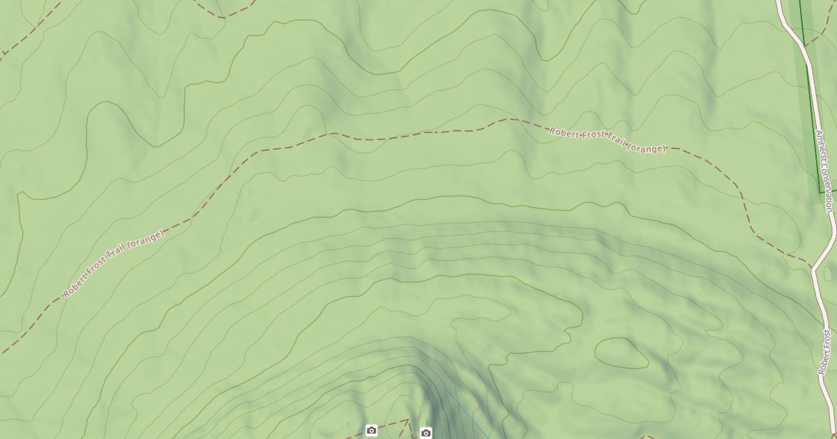 Map preview of Robert Frost Trail
