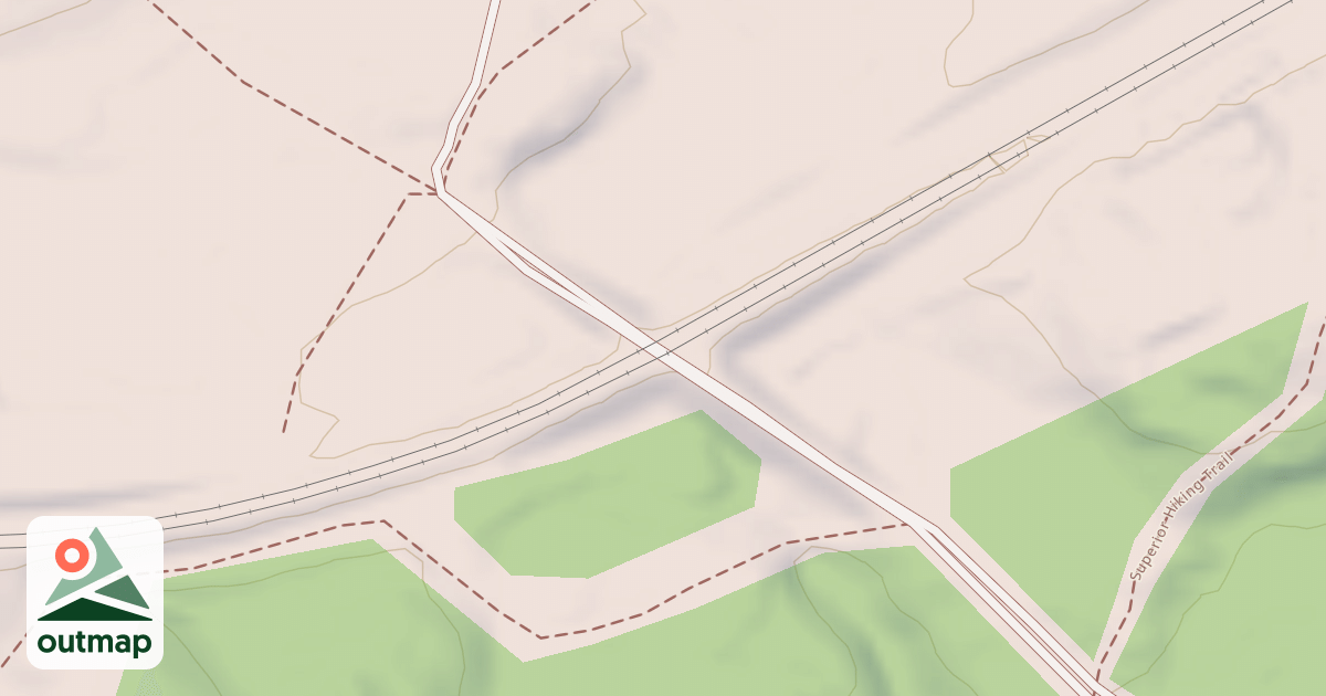 Map of Red Dot Trail