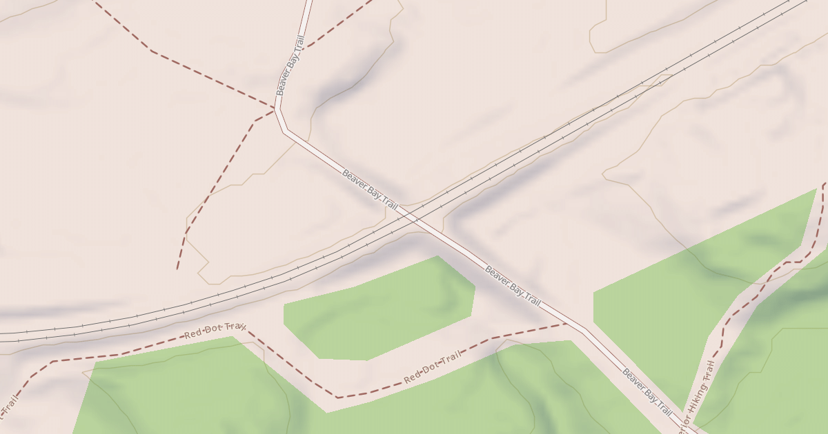 Map preview of Red Dot Trail
