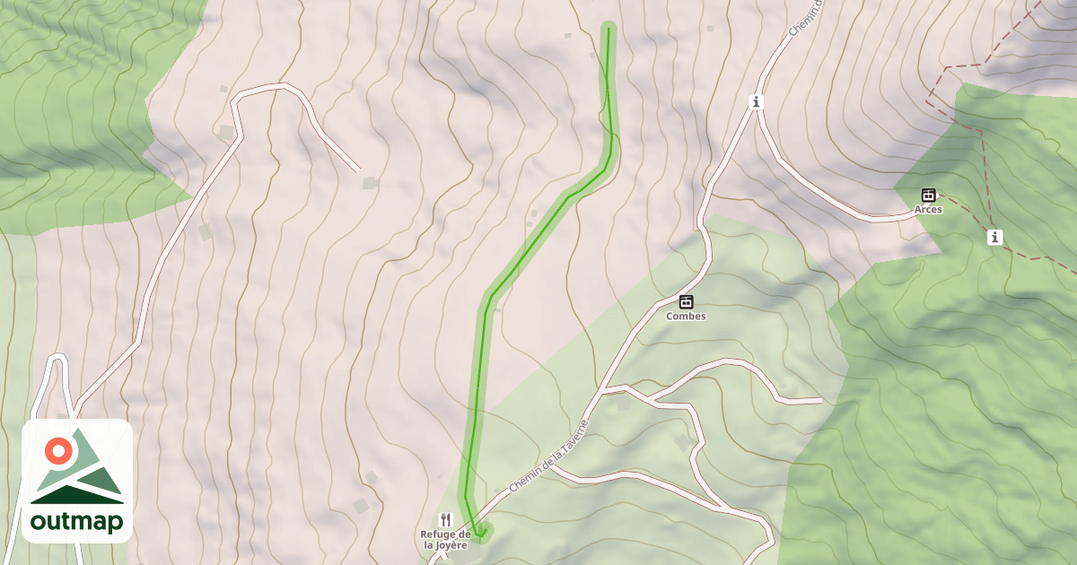 Map of L'Azalée