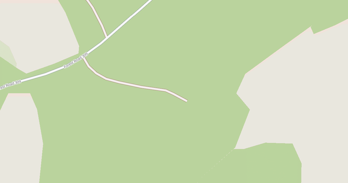 Map preview of USFS National Forest System Roads {28D4A699-B303-445B-8BAE-2D27F1B775EF}