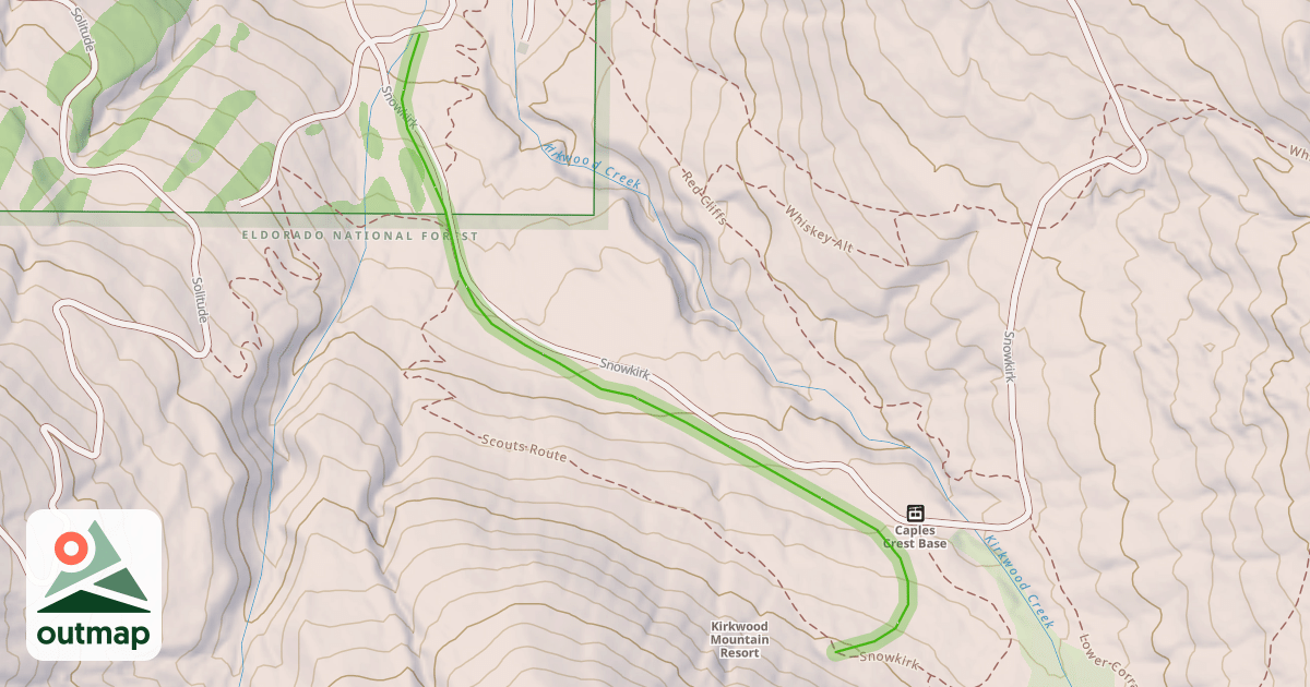 Map of Hay Flat