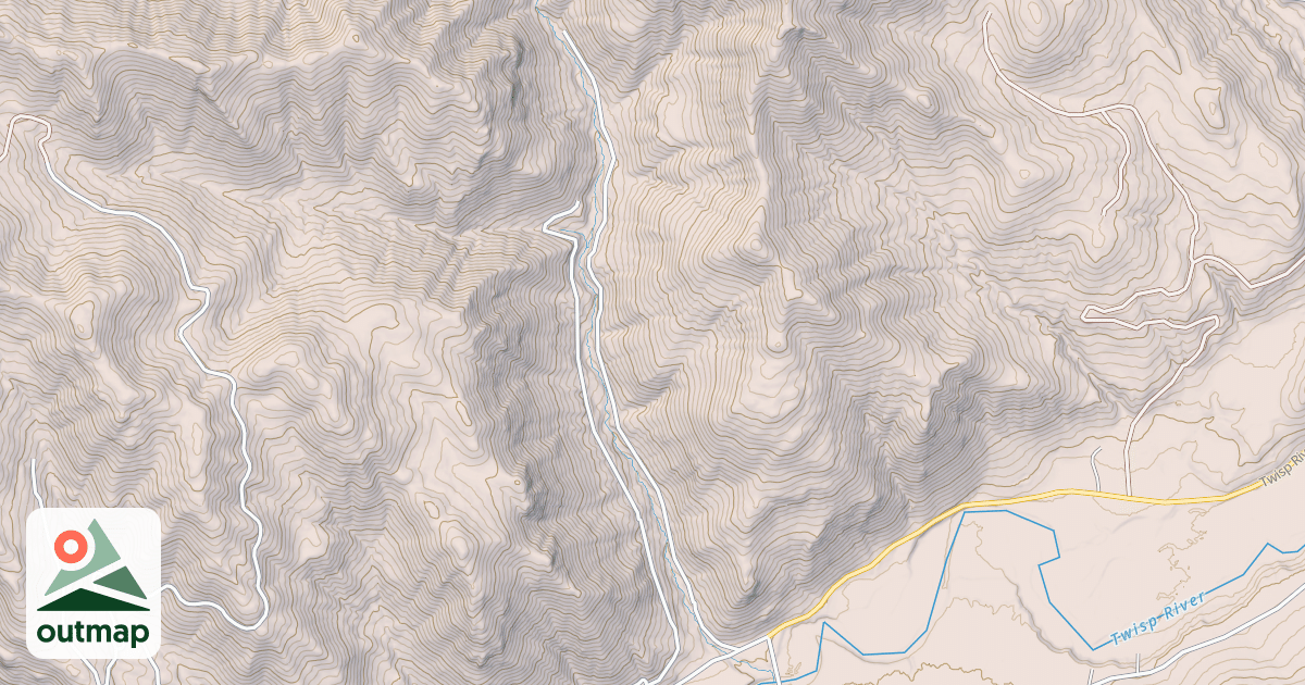 Map of CANYON CREEK