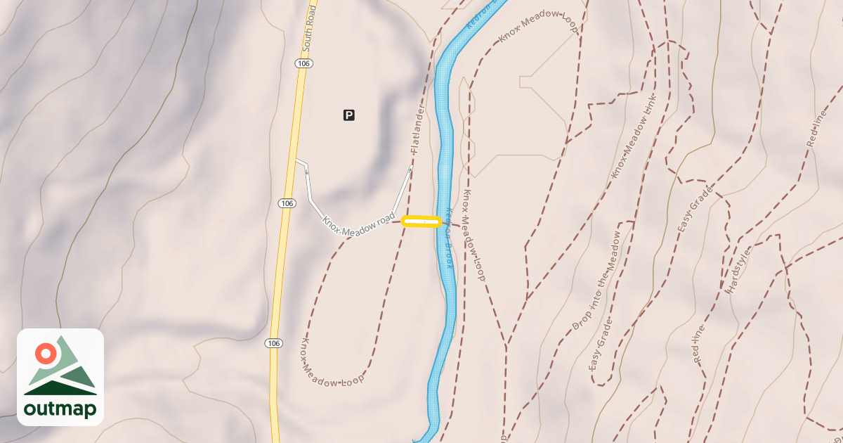 Map of Knox Meadow Loop