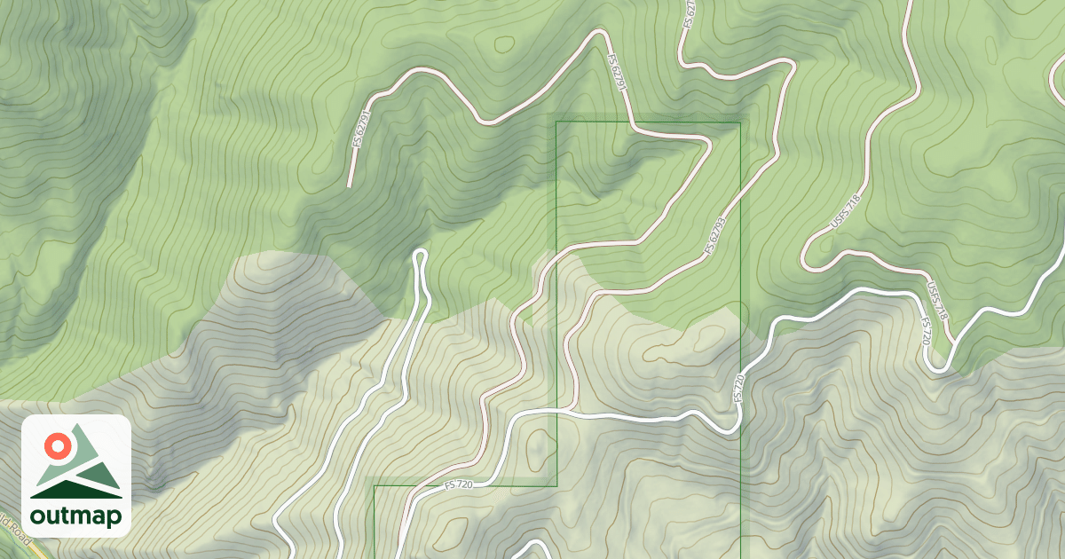 Map of (FDR) TWO BEAR